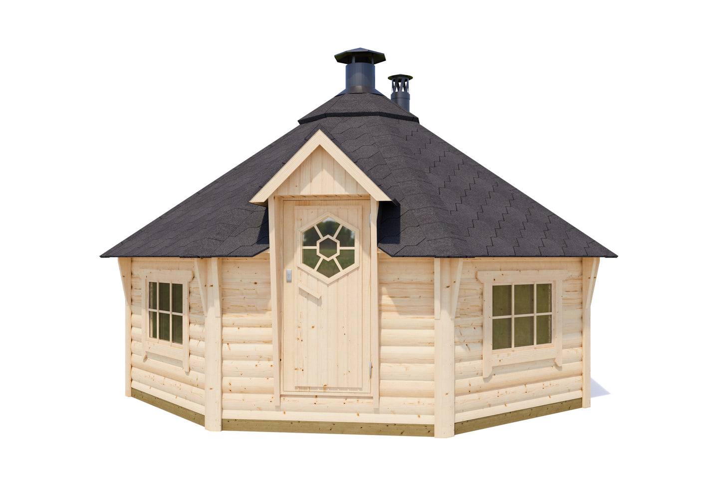 KOMBIKOTA saunalla 17m2